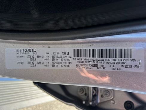 Used 2019 RAM 1500 Limited w/ Advanced Safety Group AWD/4WD image 17