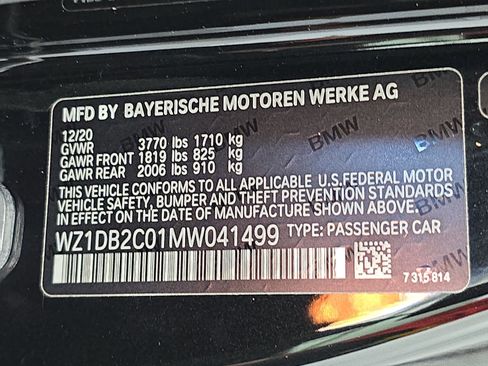 Used 2021 Toyota Supra w/ Safety & Technology Package image 31