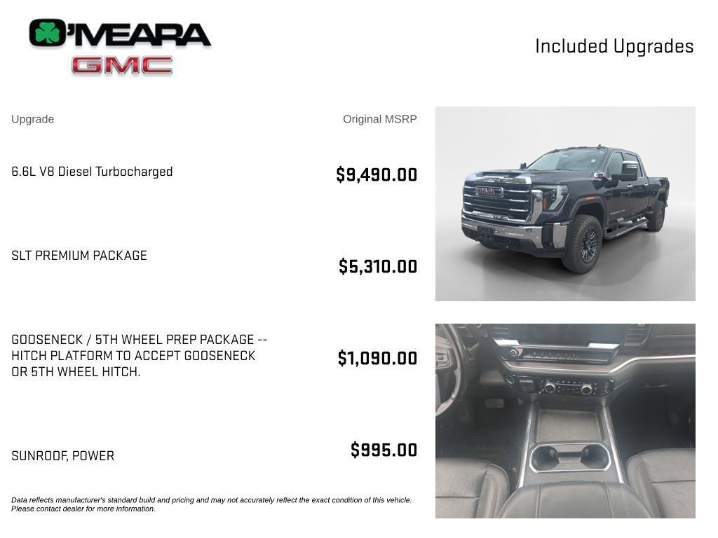 Used 2024 GMC Sierra 2500 SLT w/ SLT Premium Package AWD/4WD image 4