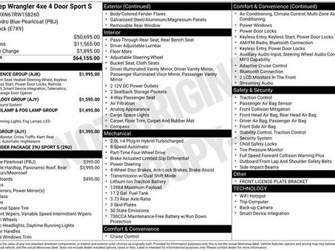 Used 2024 Jeep Wrangler Unlimited w/ Convenience Group image 18