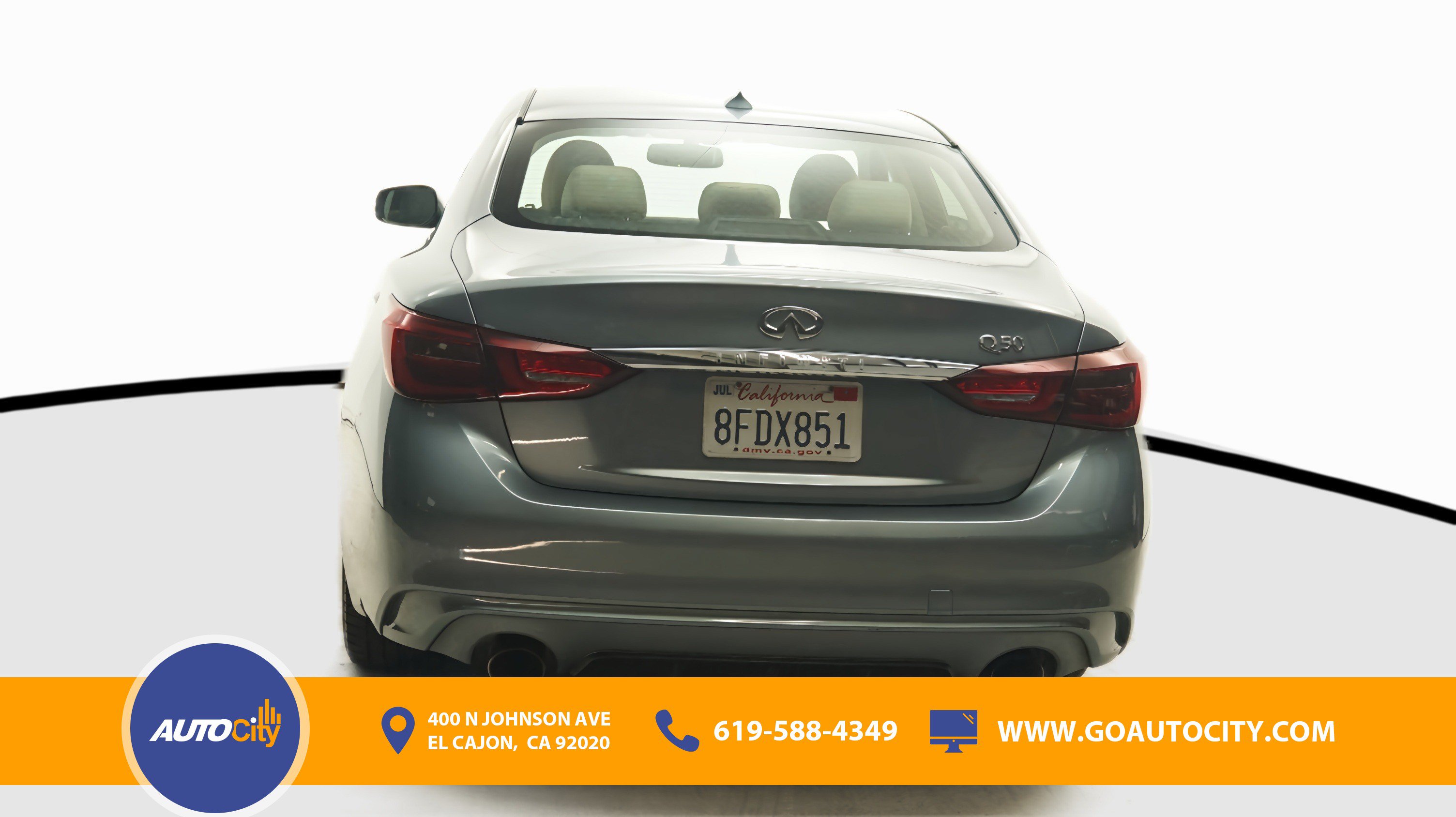 Used 2018 INFINITI Q50 Luxe w/ Cargo Package (L95) RWD image 15