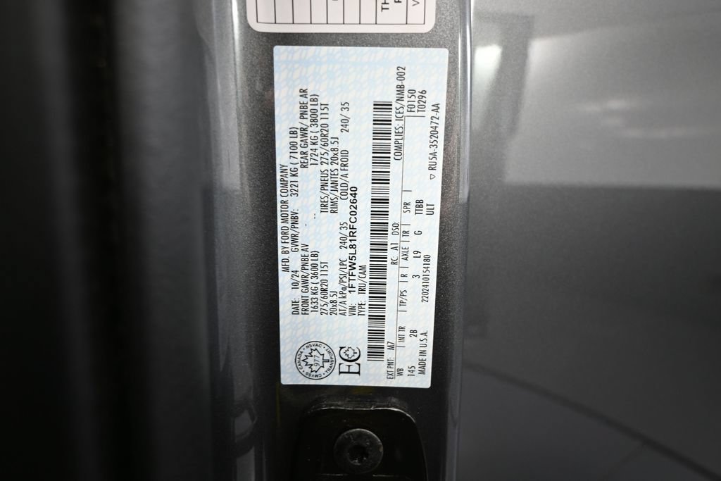 Used 2024 Ford F150 Lariat w/ Bed Utility Package AWD/4WD image 45