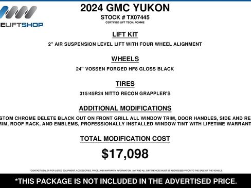 Used 2024 GMC Yukon Denali Ultimate image 2