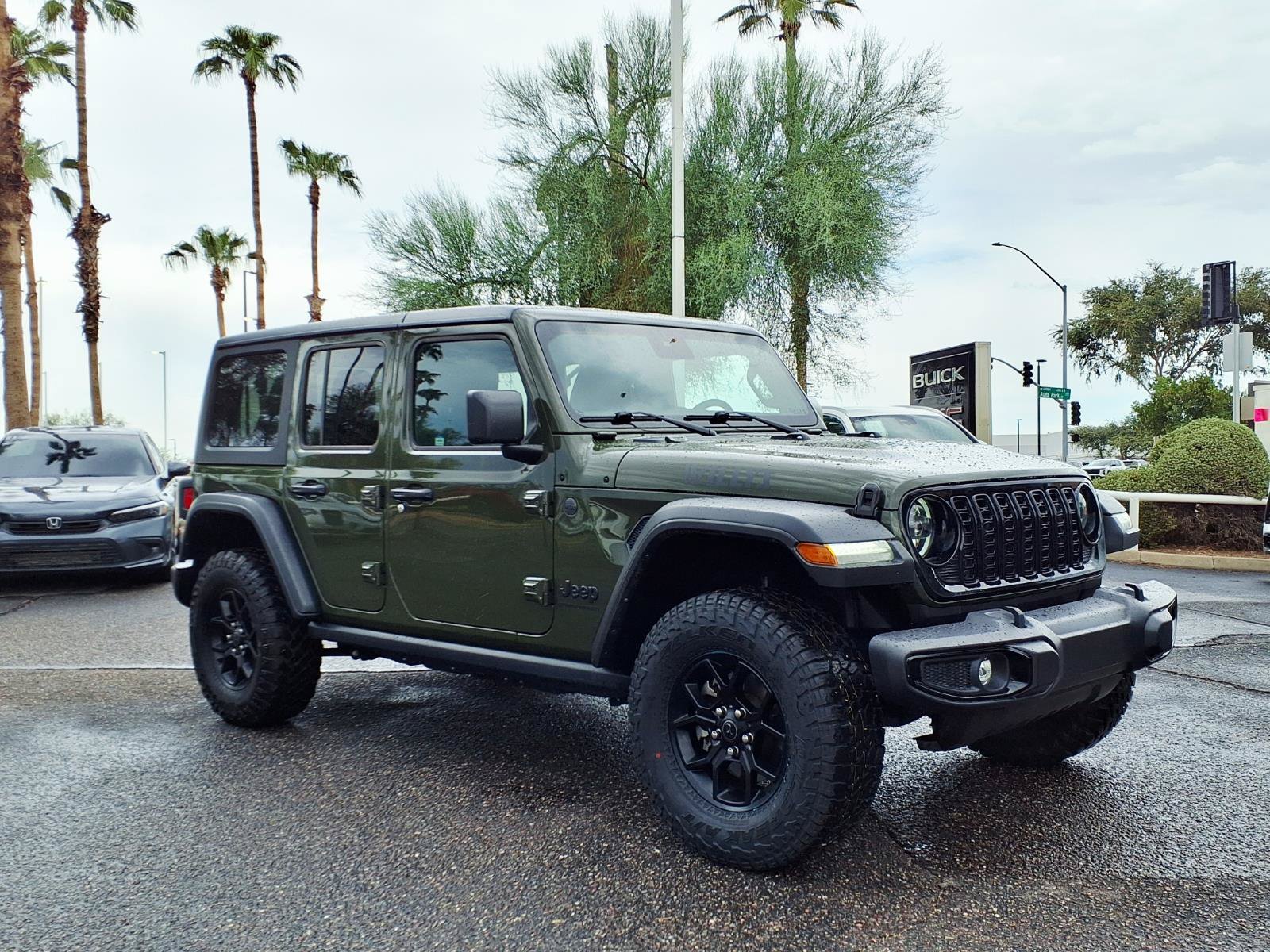 Used 2024 Jeep Wrangler Unlimited Sport AWD/4WD image 3