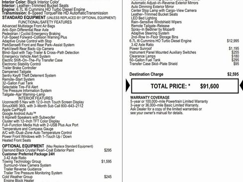 New 2026 RAM 3500 Laramie w/ Night Edition image 2