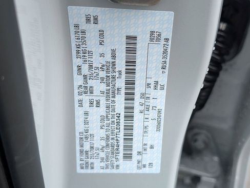 New 2026 Ford Ranger XLT w/ Equipment Group 301A High image 52