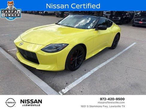 Certified 2024 Nissan Z Performance w/ Floor Mat Package RWD image 1