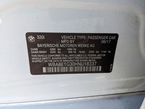 Used 2017 BMW 320i Sedan image 19