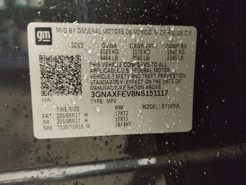 Used 2022 Chevrolet Equinox LS w/ LS Convenience Package FWD image 33
