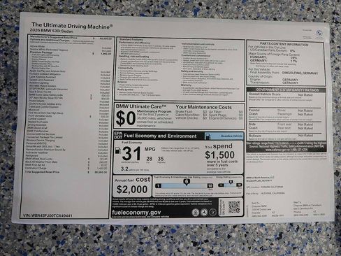 New 2026 BMW 530i image 17