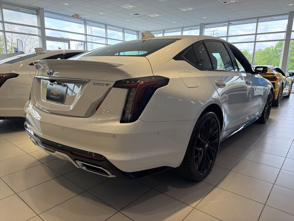 Used 2025 Cadillac CT5 Sport w/ LPO, Red Accent Package RWD image 37
