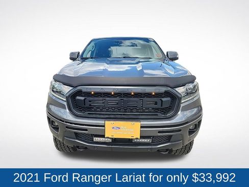 Certified 2021 Ford Ranger Lariat w/ Tremor Off-Road Package AWD/4WD image 2