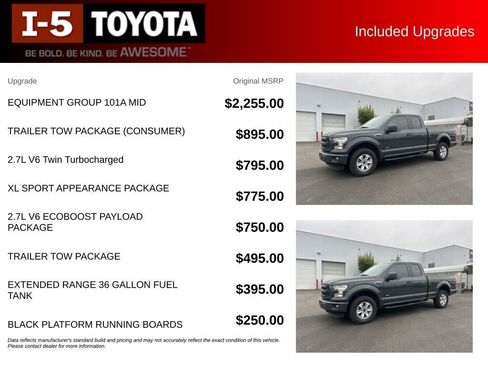 Used 2016 Ford F150 XL w/ Equipment Group 101A Mid AWD/4WD image 6