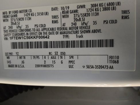 Used 2019 Ford F150 XL w/ Equipment Group 101A Mid image 33