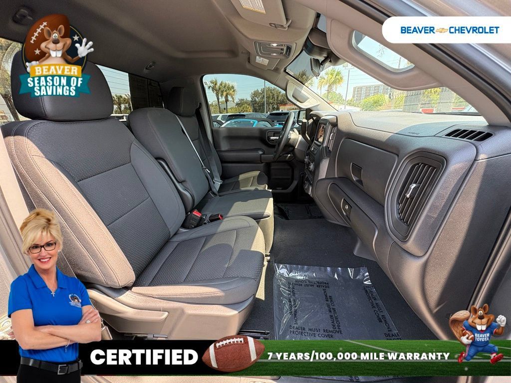 Used 2025 Chevrolet Silverado 1500 W/T w/ WT Safety Package RWD image 23