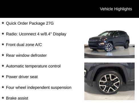 Used 2018 Jeep Compass Limited AWD/4WD image 7