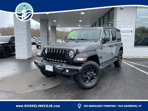 Used 2022 Jeep Wrangler Unlimited Sport AWD/4WD image 1