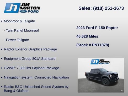 Used 2023 Ford F150 Raptor AWD/4WD image 8