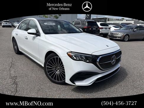 Used 2025 Mercedes-Benz E 350 4MATIC Sedan image 1