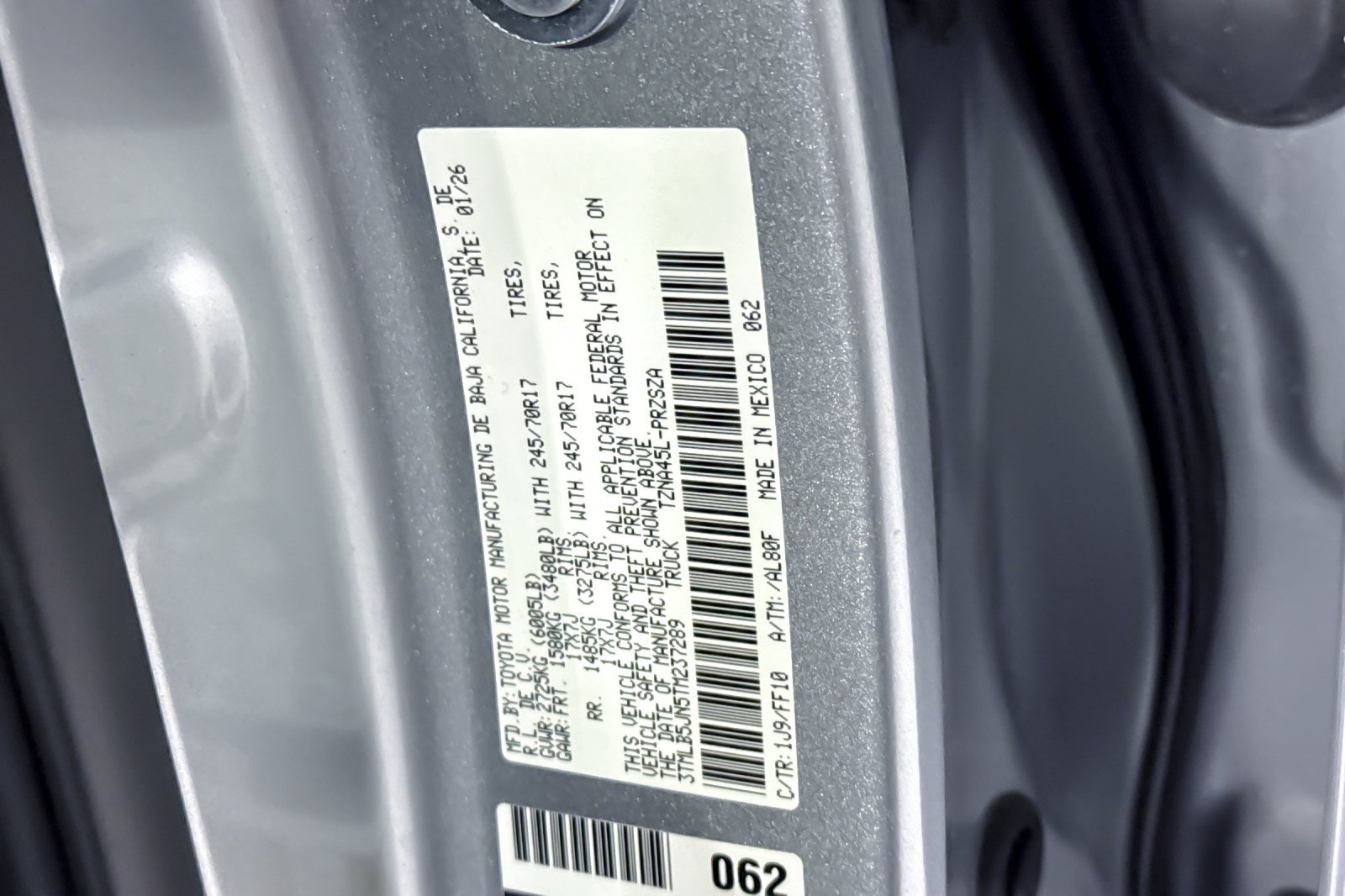 Used 2026 Toyota Tacoma SR5 AWD/4WD image 26