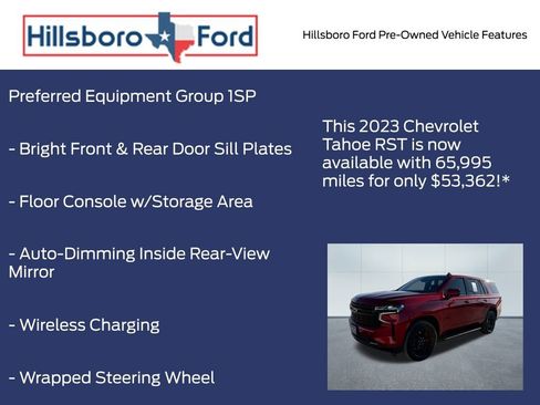 Used 2023 Chevrolet Tahoe RST w/ RST Performance Edition image 6