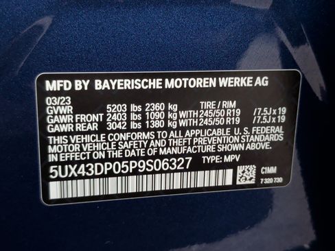 Certified 2023 BMW X3 sDrive30i w/ Premium Package image 40