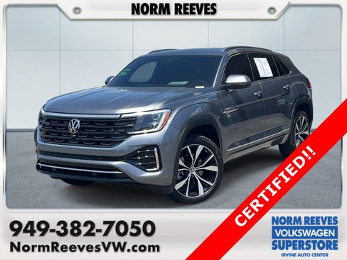 Certified 2024 Volkswagen Atlas Cross Sport SEL Premium R-Line AWD/4WD image 1