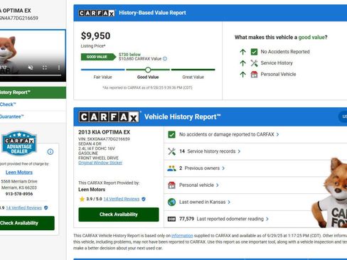 Used 2013 Kia Optima EX image 2