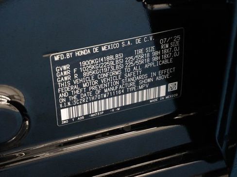 Certified 2026 Honda HR-V EX-L image 31