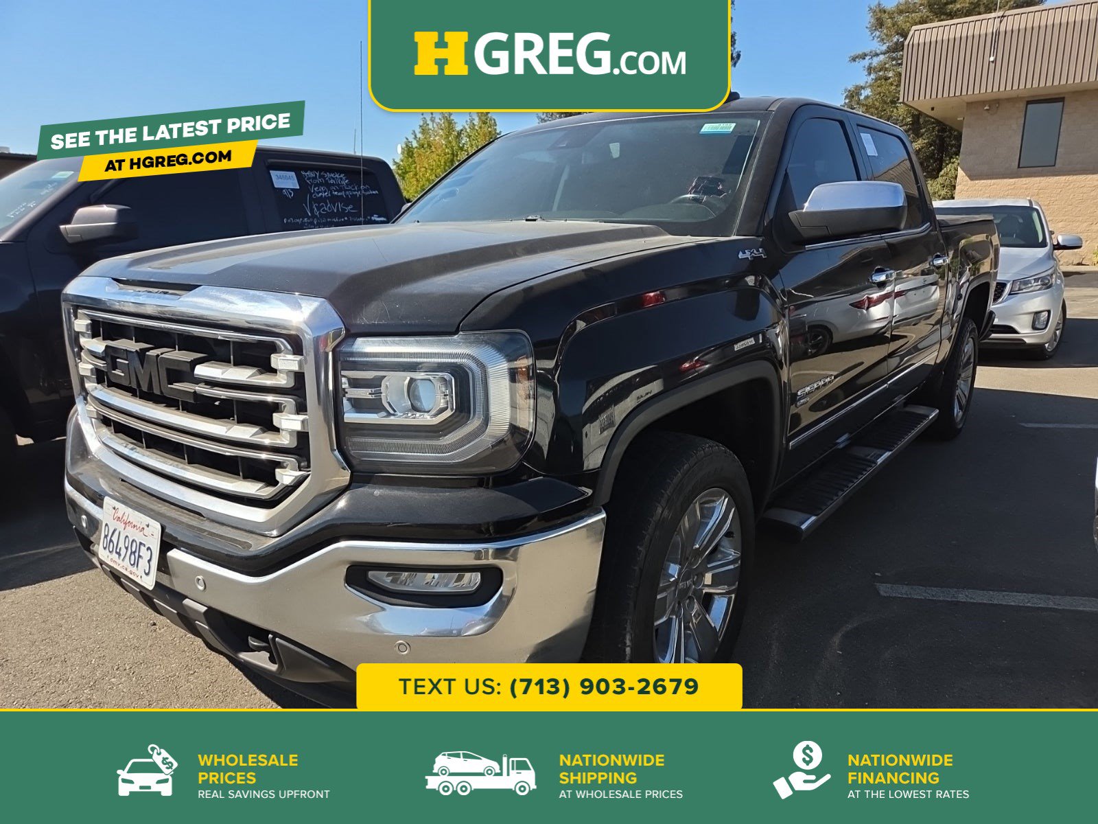 Used 2017 GMC Sierra 1500 SLT AWD/4WD image 1