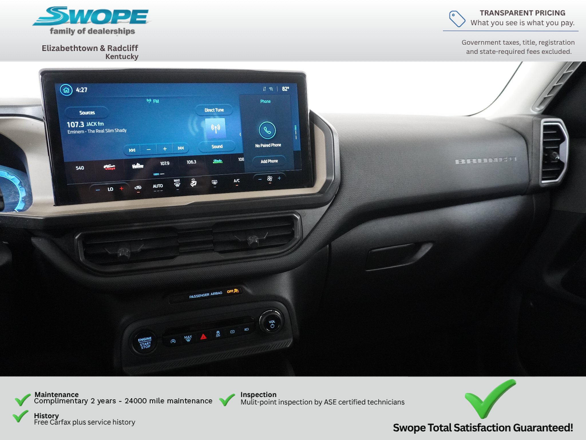 Used 2025 Ford Bronco Sport Big Bend AWD/4WD image 19