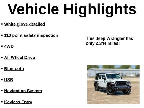 Used 2026 Jeep Wrangler Unlimited Sport AWD/4WD image 36