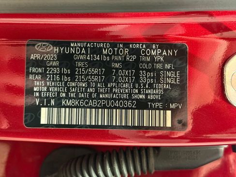 Used 2023 Hyundai Kona SEL w/ Cargo Package AWD/4WD image 28