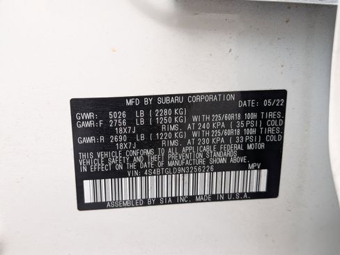 Used 2022 Subaru Outback Onyx Edition XT image 38