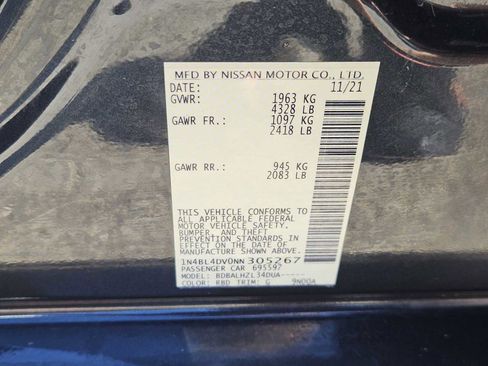 Used 2022 Nissan Altima 2.5 SV image 31