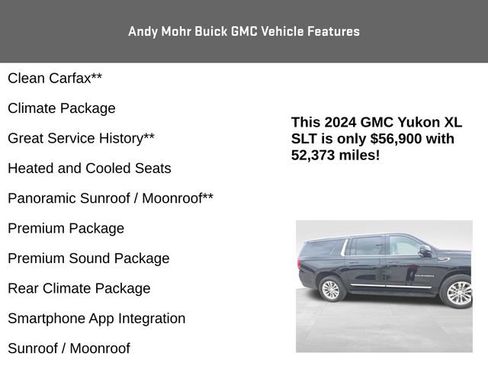 Used 2024 GMC Yukon XL SLT w/ SLT Luxury Package AWD/4WD image 8