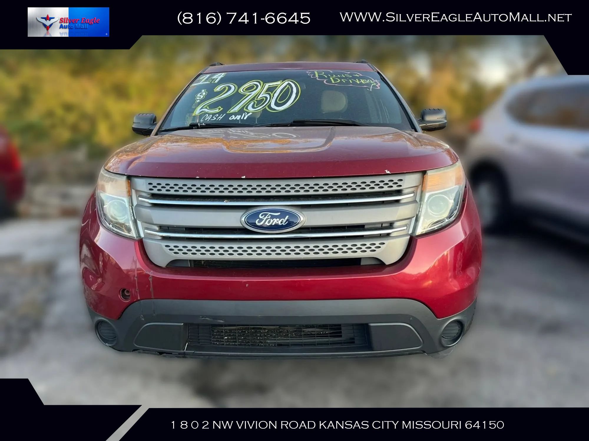 Used 2014 Ford Explorer FWD image 2