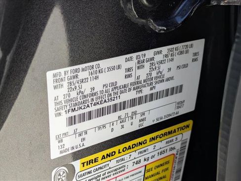 Certified 2019 Ford Expedition Max Limited w/ Equipment Group 302A image 28