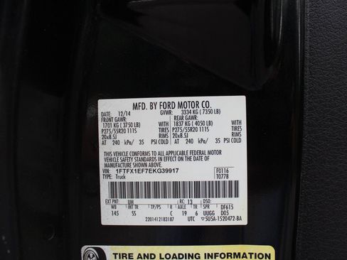 Used 2014 Ford F150 STX w/ Equipment Group 201A Mid AWD/4WD image 41