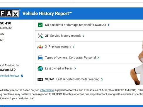 Used 2005 Lexus SC 430 Convertible image 8
