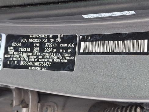 Certified 2024 Kia Forte LXS FWD image 27