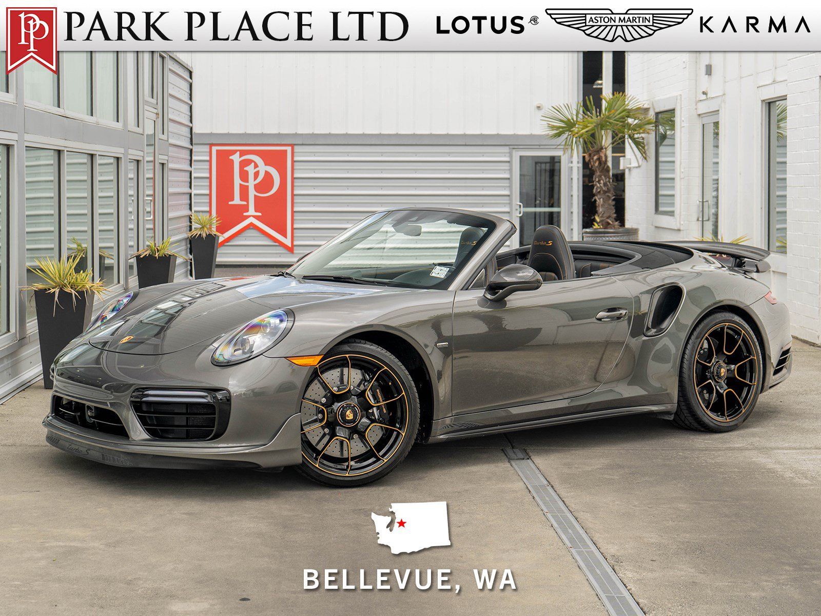 Used 2019 Porsche 911 Turbo S AWD/4WD image 1