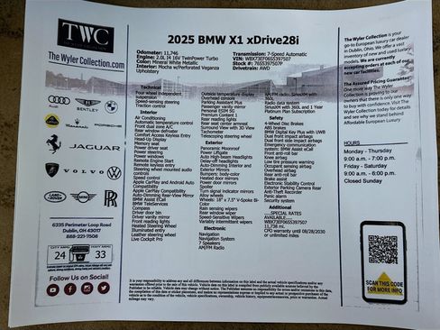 Used 2025 BMW X1 xDrive28i AWD/4WD image 46