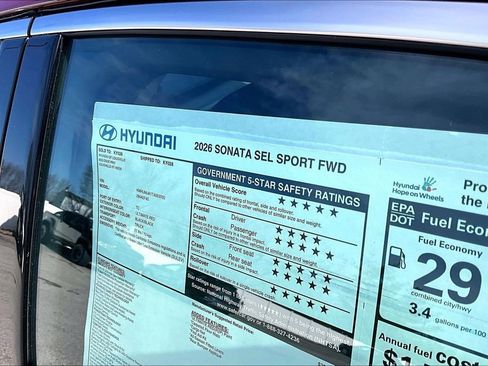 New 2026 Hyundai Sonata SEL FWD image 14