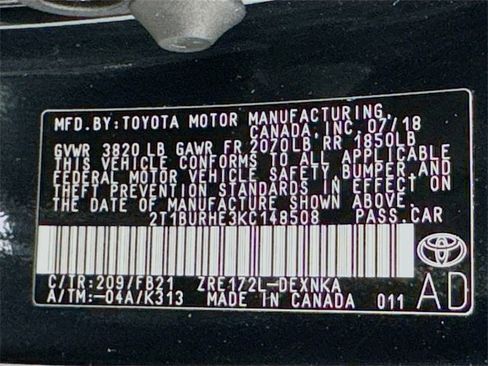 Certified 2019 Toyota Corolla LE image 16