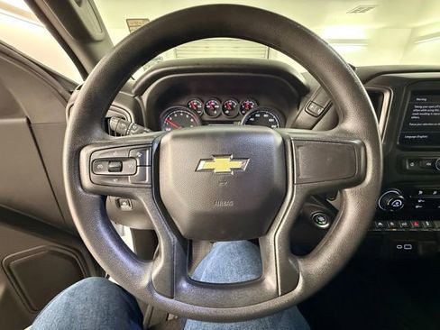 Used 2025 Chevrolet Silverado 1500 Custom w/ Turbomax Blackout Package AWD/4WD image 26