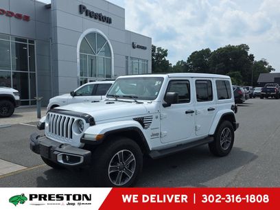 Used 2023 Jeep Wrangler Unlimited Sahara w/ LED Lighting Group