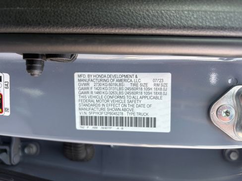 Used 2023 Honda Ridgeline Sport image 31