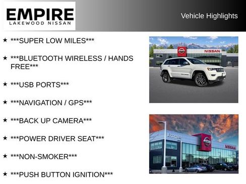 Used 2020 Jeep Grand Cherokee Limited AWD/4WD image 2