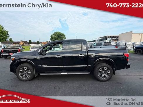 Used 2021 Nissan Titan Platinum Reserve w/ Off Road Protection Package AWD/4WD image 4